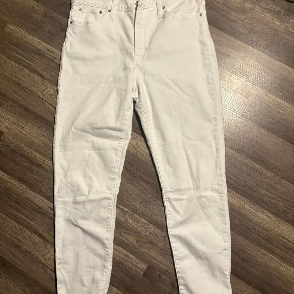 Jcrew Men's White Jeans